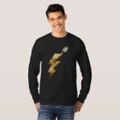 Kaffee Power Thunderbolt T-Shirt (Vorne ganz)