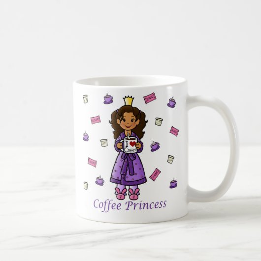 Kaffee-Prinzessin Kaffeetasse (Rechts)