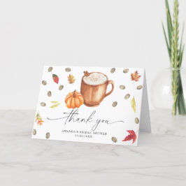 Kaffee Pumpkin Danke Brautparty
