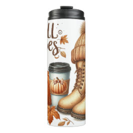 KAFFEE & PUMPKINS FÜR BROWFALL-AUTUMNBOOTE THERMOSBECHER