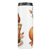 KAFFEE & PUMPKINS FÜR BROWFALL-AUTUMNBOOTE THERMOSBECHER (Rückseite)