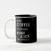 KAFFEE & PUNKROCK TASSE (Links)