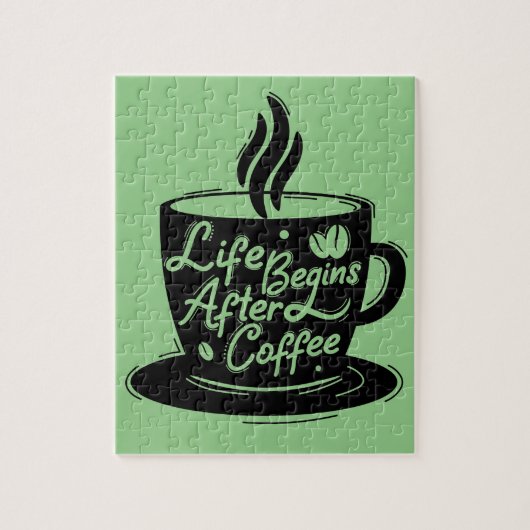 Kaffee Puzzle (Vertikal)
