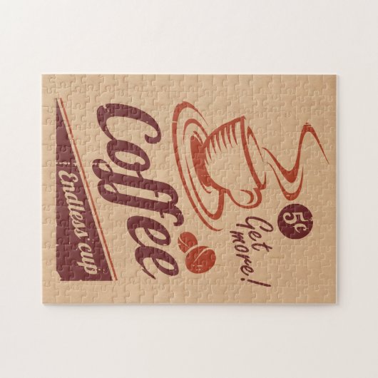 Kaffee Puzzle (Horizontal)