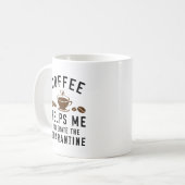 Kaffee-Quarantäne Kaffeetasse (Vorderseite Links)