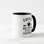 Kaffee-Quarantäne Tasse (VorderseiteRechts)
