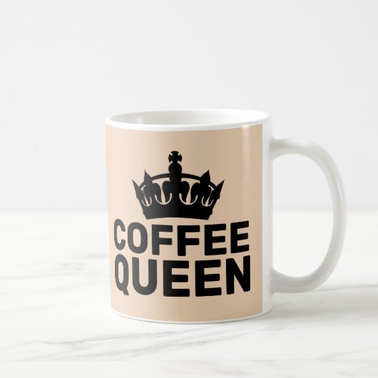 KAFFEE QUEEN TASSE CUPS (Rechts)