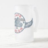 Kaffee-Racer Mattglas Bierglas (VorderseiteRechts)
