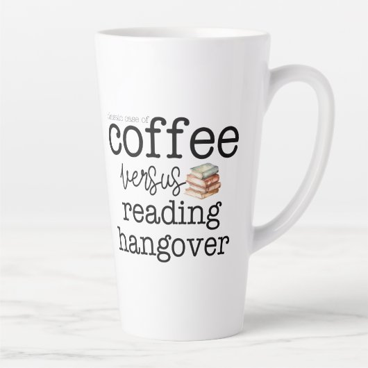Kaffee / Reading Hangover Milchtasse (Rechts)