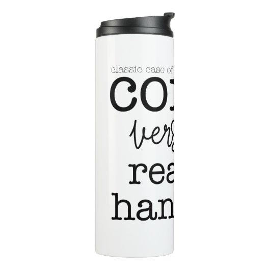 Kaffee / Reading Hangover Thermosbecher (Nach links gedreht)