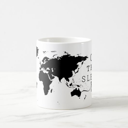 Kaffee-Reise-Schlaf-Wiederholungs-häufiger Kaffeetasse (Mittel)