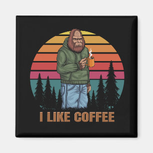 Kaffee-Retro Magnet