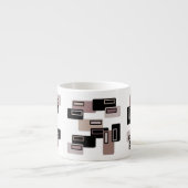 Kaffee-Retro Rechteckeespresso-Tasse Espressotasse (Vorderseite)