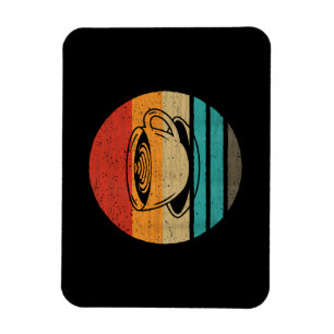 Kaffee Retro-Stil Vintage Magnet