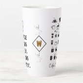 Kaffee Rette Leben. Meist Eurer * Funny White Milchtasse (Vorderseite)
