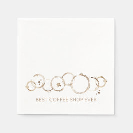 Kaffee Rings BEST KAFFEE JE Business Fun Serviette