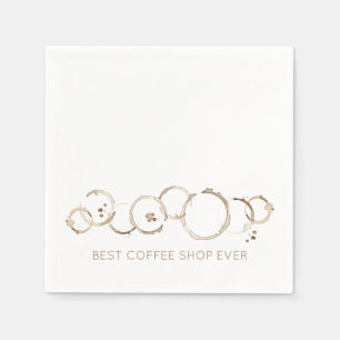 Kaffee Rings BEST KAFFEE JE Business Fun Serviette