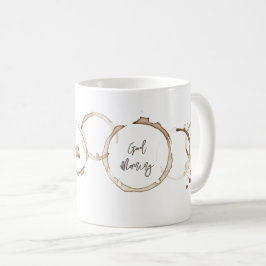 Kaffee Rings GUT MORNING Office Zuhause Fun Kaffeetasse