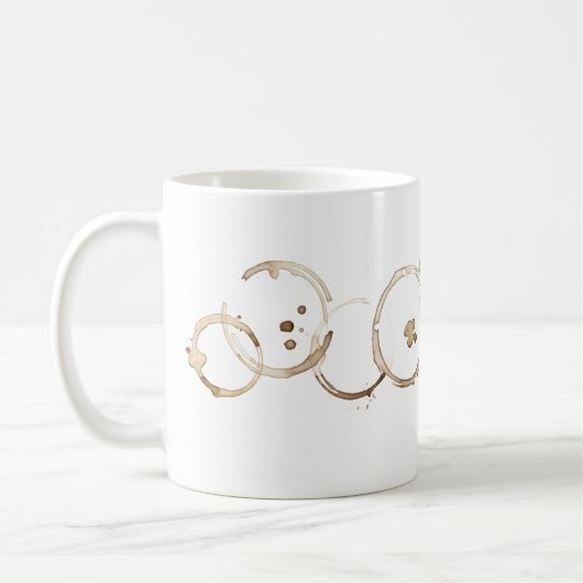 Kaffee Rings GUT MORNING Office Zuhause Fun Kaffeetasse (Links)