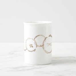 KAFFEE Rings INITIALS Artisan Morning Fun Porzellantasse