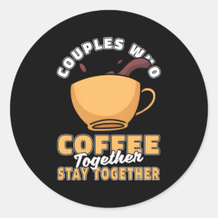 Kaffee Roaster Barista Röstcafé Kaffee Kaffee Runder Aufkleber