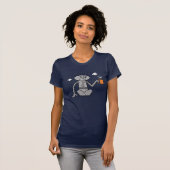 Kaffee-Roboter - Damen-T - Shirt (Vorne ganz)