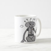 Kaffee-Roboter - Tasse (VorderseiteRechts)