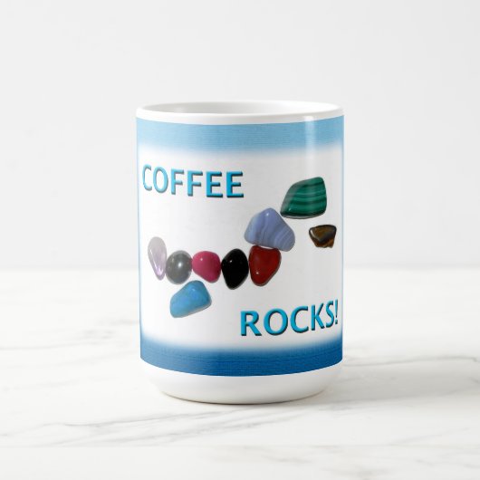 Kaffee Rocks! Kaffeetasse (Mittel)