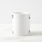 KAFFEE rückwärts geschrieben ist das AFFOC Poodle Kaffeetasse (Mittel)