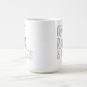 Kaffee Running & Shepherds Name hinzufügen Kaffeetasse (Mittel)