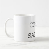 Kaffee Samurai Kaffeetasse (Links)