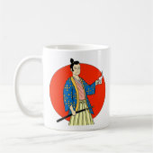 Kaffee Samurai Kaffeetasse (Links)