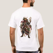 Kaffee Samurai T-Shirt (Rückseite)