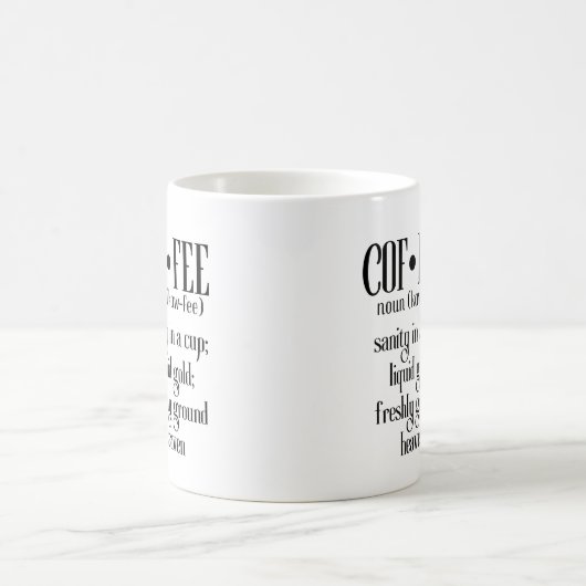 Kaffee, Sanität in einer Tasse, flüssiges Gold, lu Kaffeetasse (Mittel)