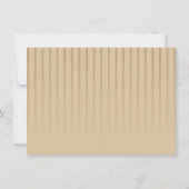 Kaffee-, Schale und Uhr Party Einladung (Rückseite)