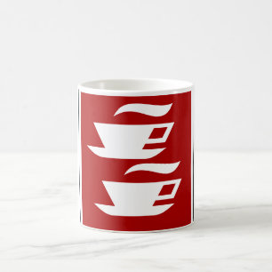 Kaffee-Schild-Kaffeetasse Kaffeetasse