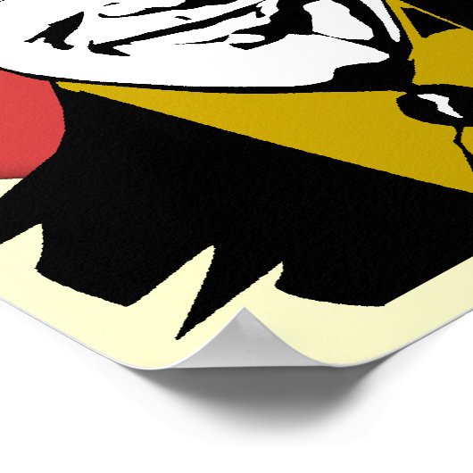 Kaffee schlafen, wenn du tot bist Funny Poster-Zei Poster (Ecke)