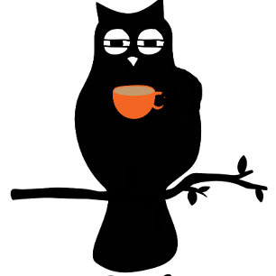 Kaffee schläfriger Uhu Lange Schürze