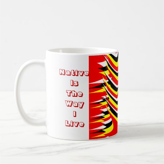 Kaffee-Schläger aus den USA Kaffeetasse (Links)