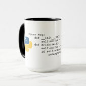 Kaffee-Schleife Tasse (Vorderseite Links)