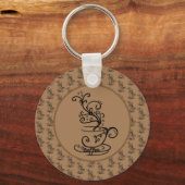 Kaffee Schlüsselanhänger (Vorderseite)