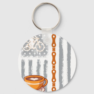 Kaffee-Schlüsselanhänger - Vintage-USA-Amerikanisc Schlüsselanhänger