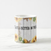 Kaffee schmeckt besser Country Classic Tasse (Mittel)