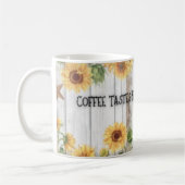 Kaffee schmeckt besser Country Classic Tasse (Links)