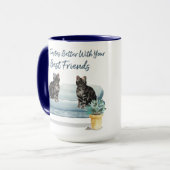 Kaffee schmeckt besser...TabbyEdition Tasse (Vorderseite Links)