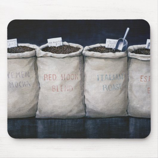 Kaffee schmeißt 1990 raus mousepad (Vorne)