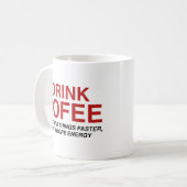 Kaffee : Schneller ducken, mit mehr Kaffeetasse (Vorderseite Links)