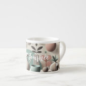 Kaffee Schöner Tag Espressotasse (Vorderseite Rechts)