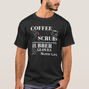 Kaffee, Schrott und Gummihandschuhe sind die Pfleg T-Shirt