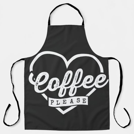 KAFFEE SCHÜRZE (Vorderseite)